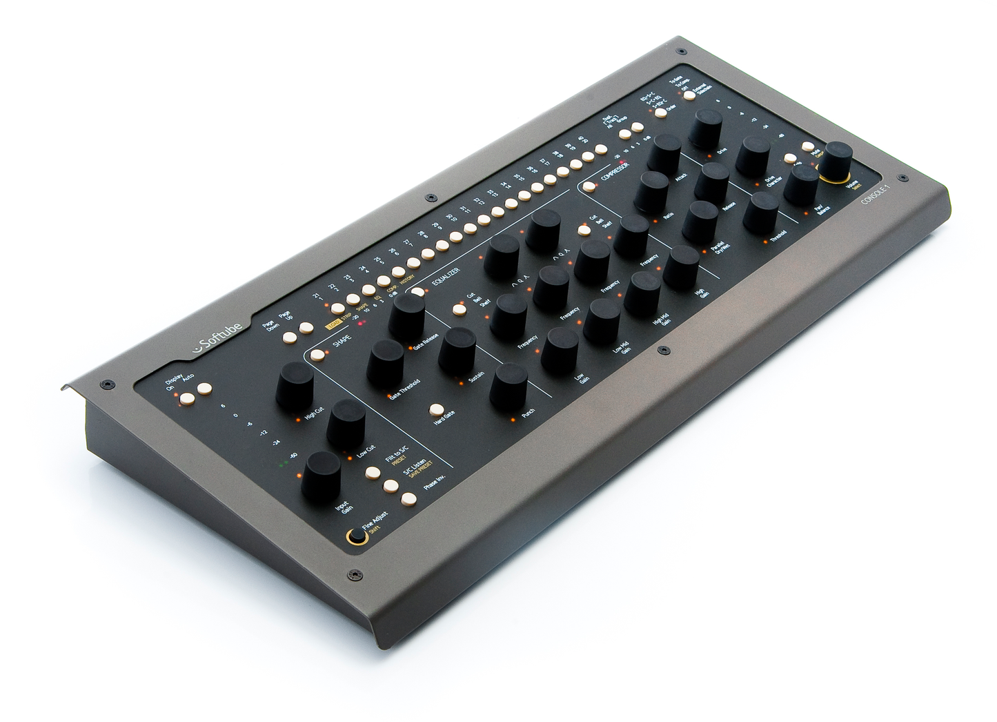 Softube Console 1 MKII Hardware and Software Mixer with Integrated UAD Control