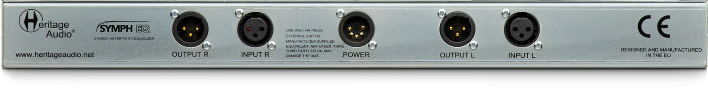 Heritage Audio Symph EQ Master Bus Stereo Asymptotic EQ