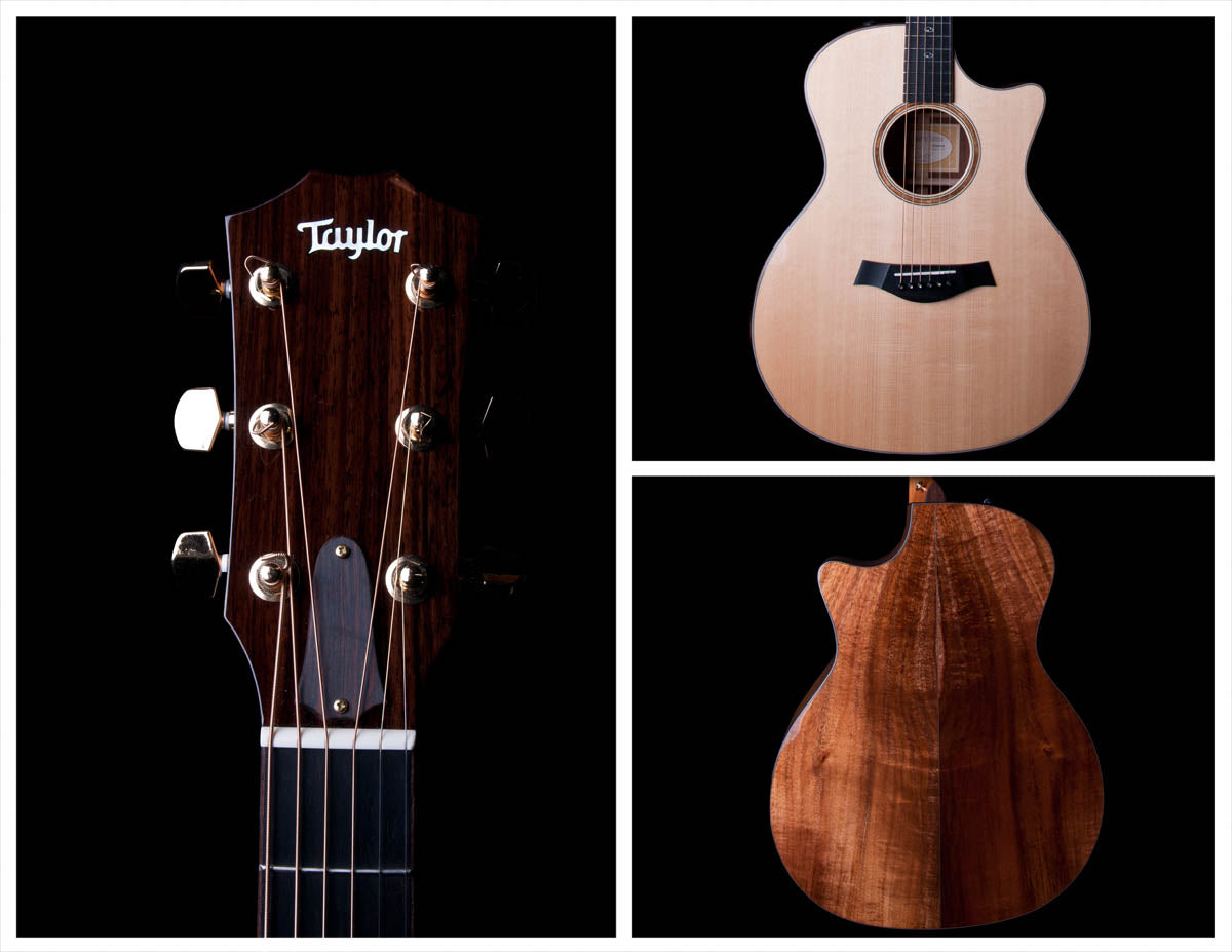 Taylor 514ce V-Class Grand Auditorium Acoustic Electric Guitar, Torrefied Spruce