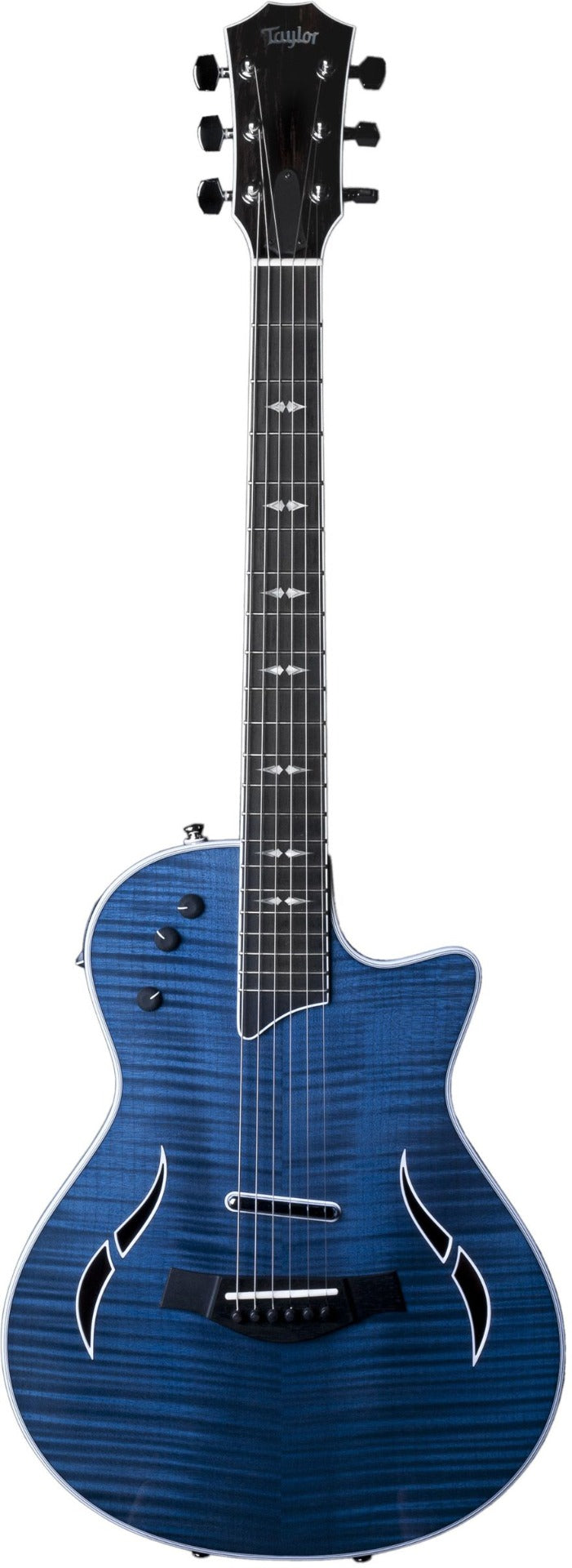Taylor T5z Pro Acoustic Electric Guitar in Pacific Blue