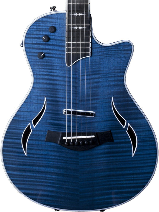 Taylor T5z Pro Acoustic Electric Guitar in Pacific Blue