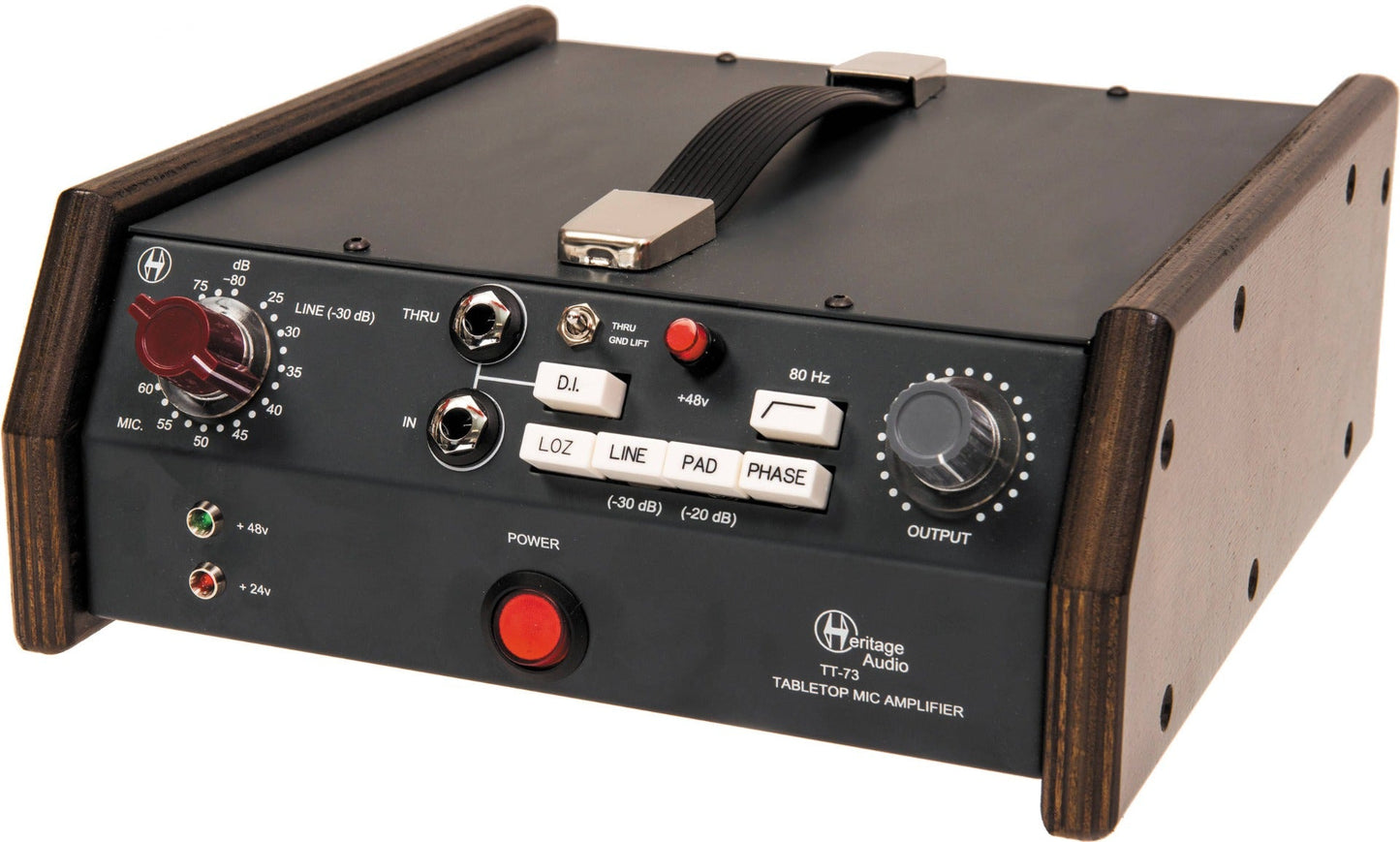 Heritage Audio TT-73 Tabletop Microphone Preamp