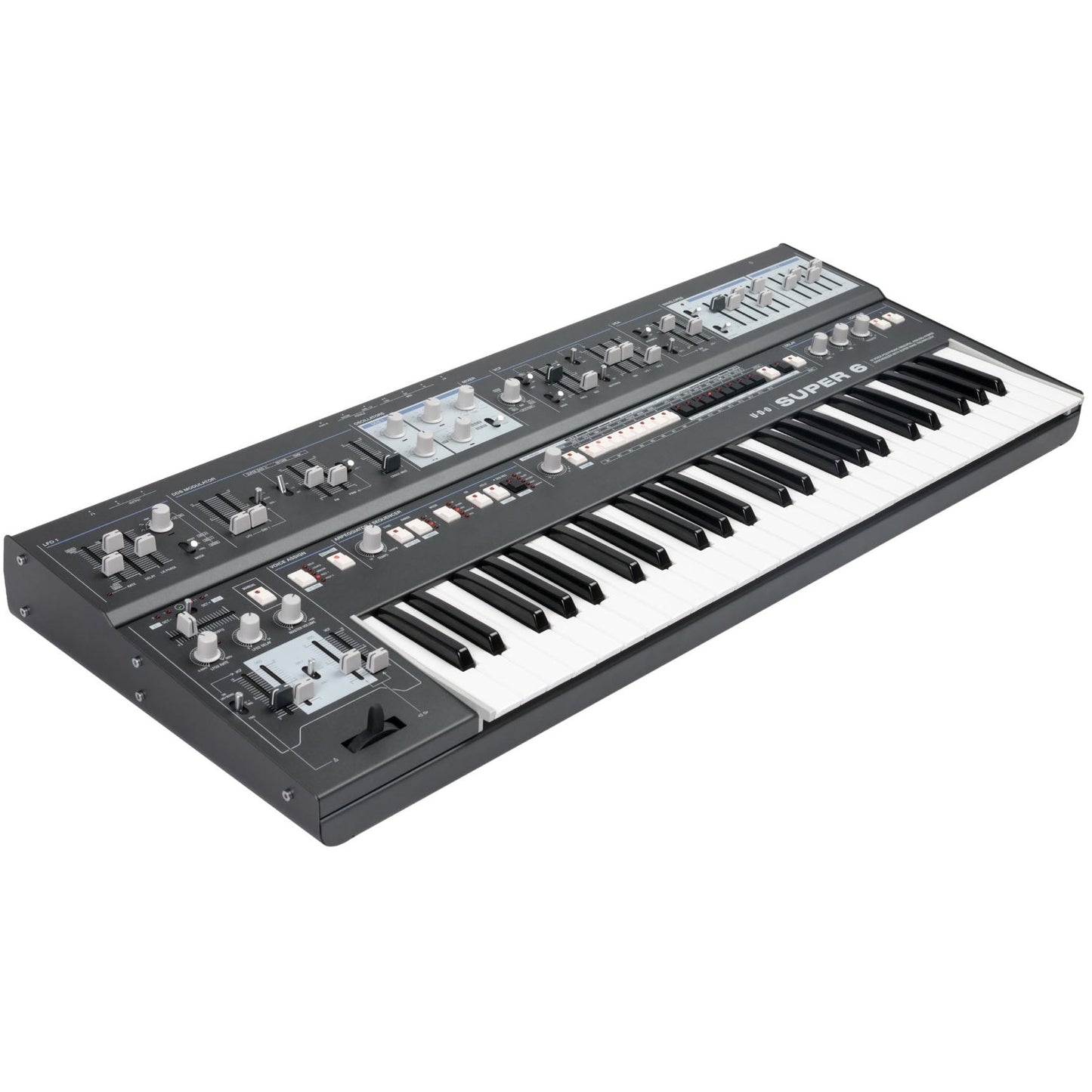UDO Audio Super 6 Polyphonic Synthesizer - Gray