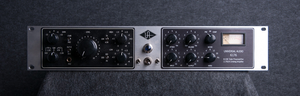 Universal Audio 6176 Vintage-Channel Strip Microphone Preamp / Compressor