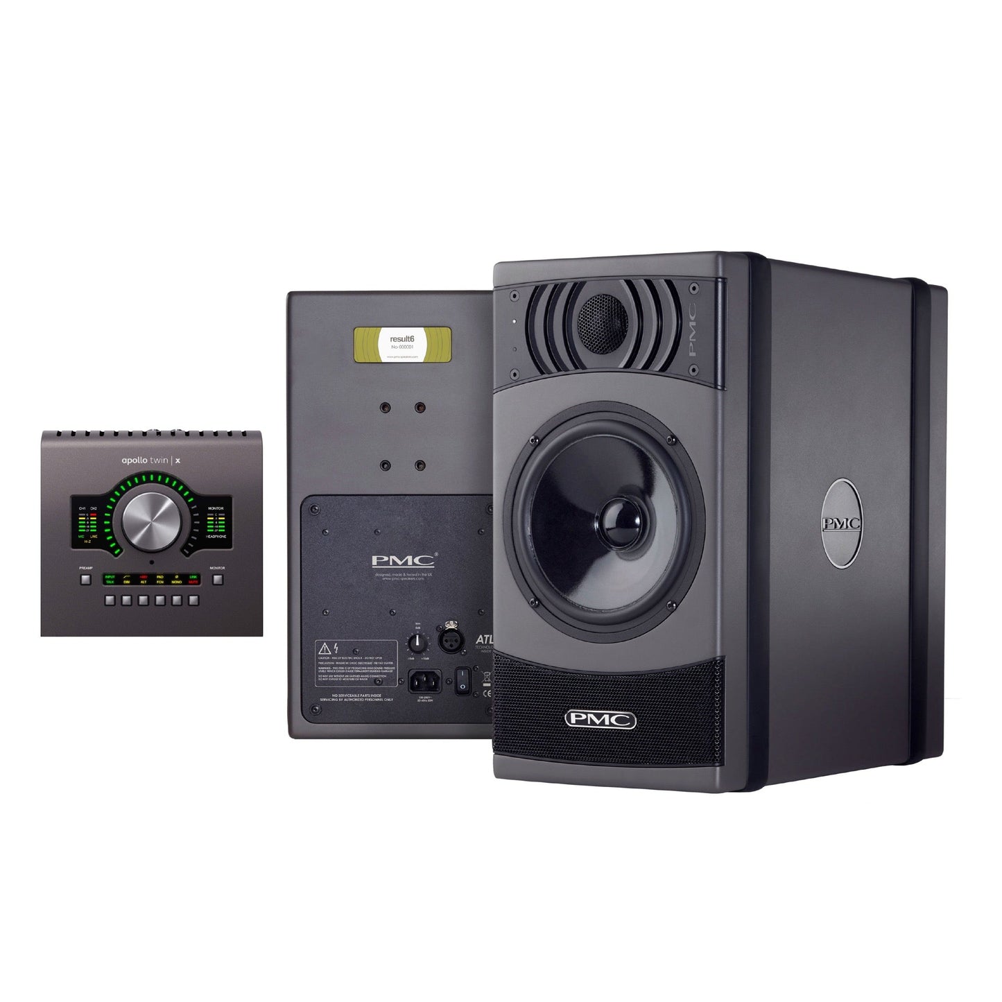 PMC RESULT6 Active Studio Monitors Pair