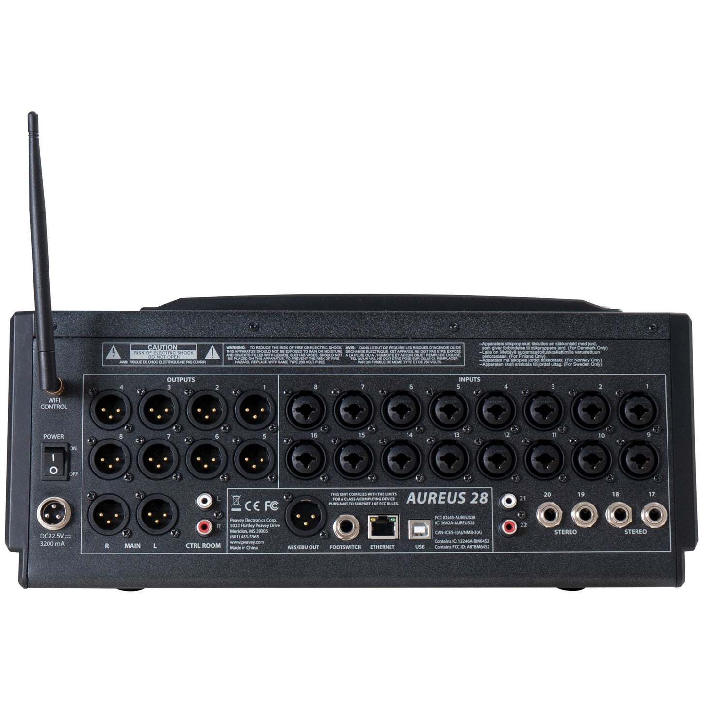 Peavey Aureus™ 28 28-Channel Digital Mixer