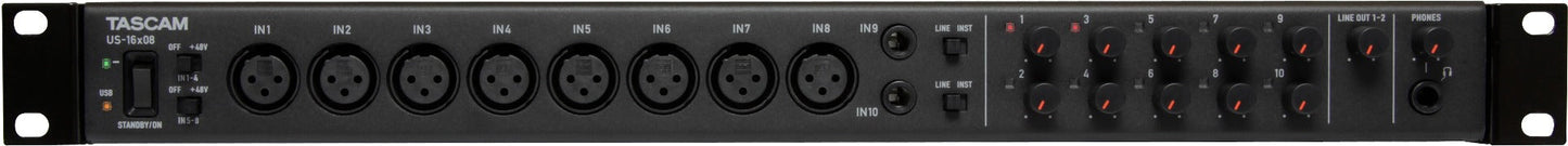 Tascam US-16x08 USB Audio/MIDI Interface