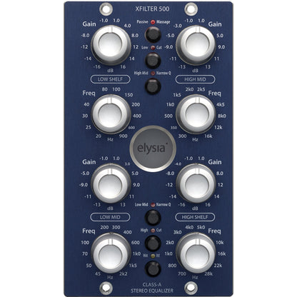 Elysia Xfilter Qube Universal Stereo Equalizer