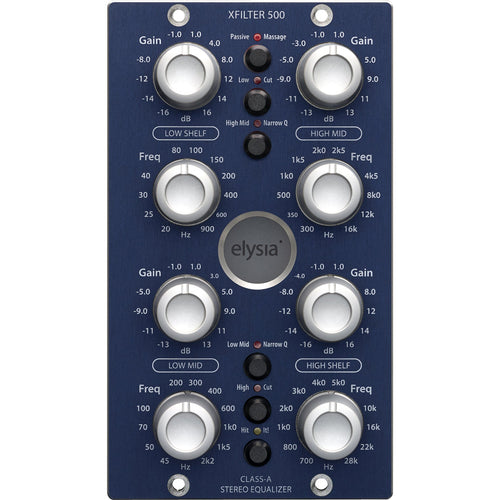 Elysia Xfilter Qube Universal Stereo Equalizer