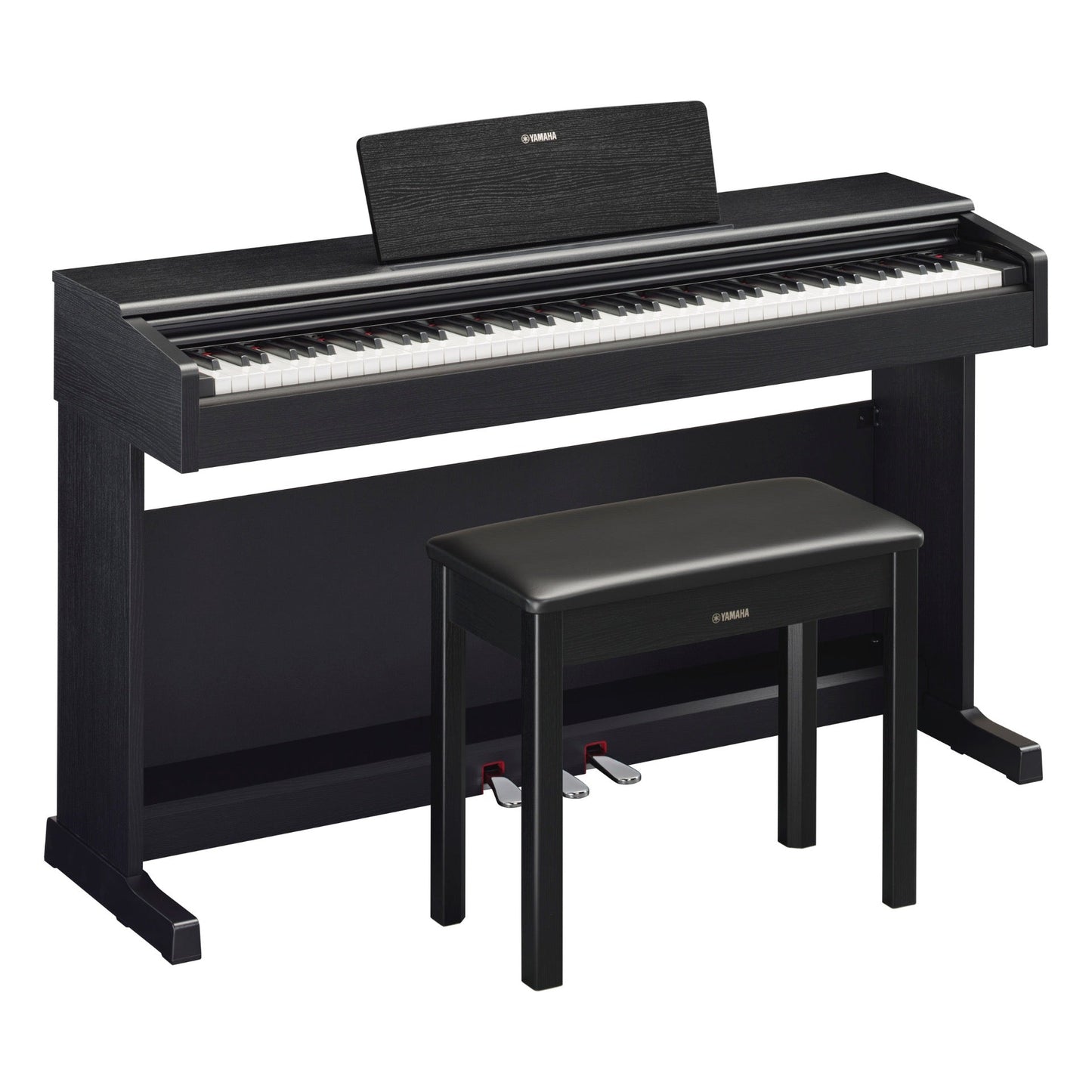 Yamaha YDP145B Black Walnut Arius Traditional Console Digital Piano with Bench