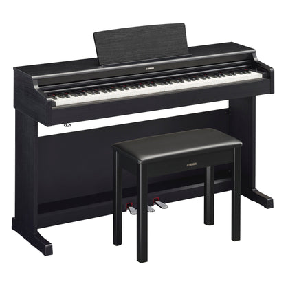 Yamaha YDP165B Black Walnut Arius Traditional Console Digital Piano with Bench